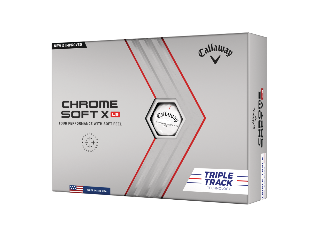 Prior Generation - Chrome Soft X LS Triple Track Golf Balls 